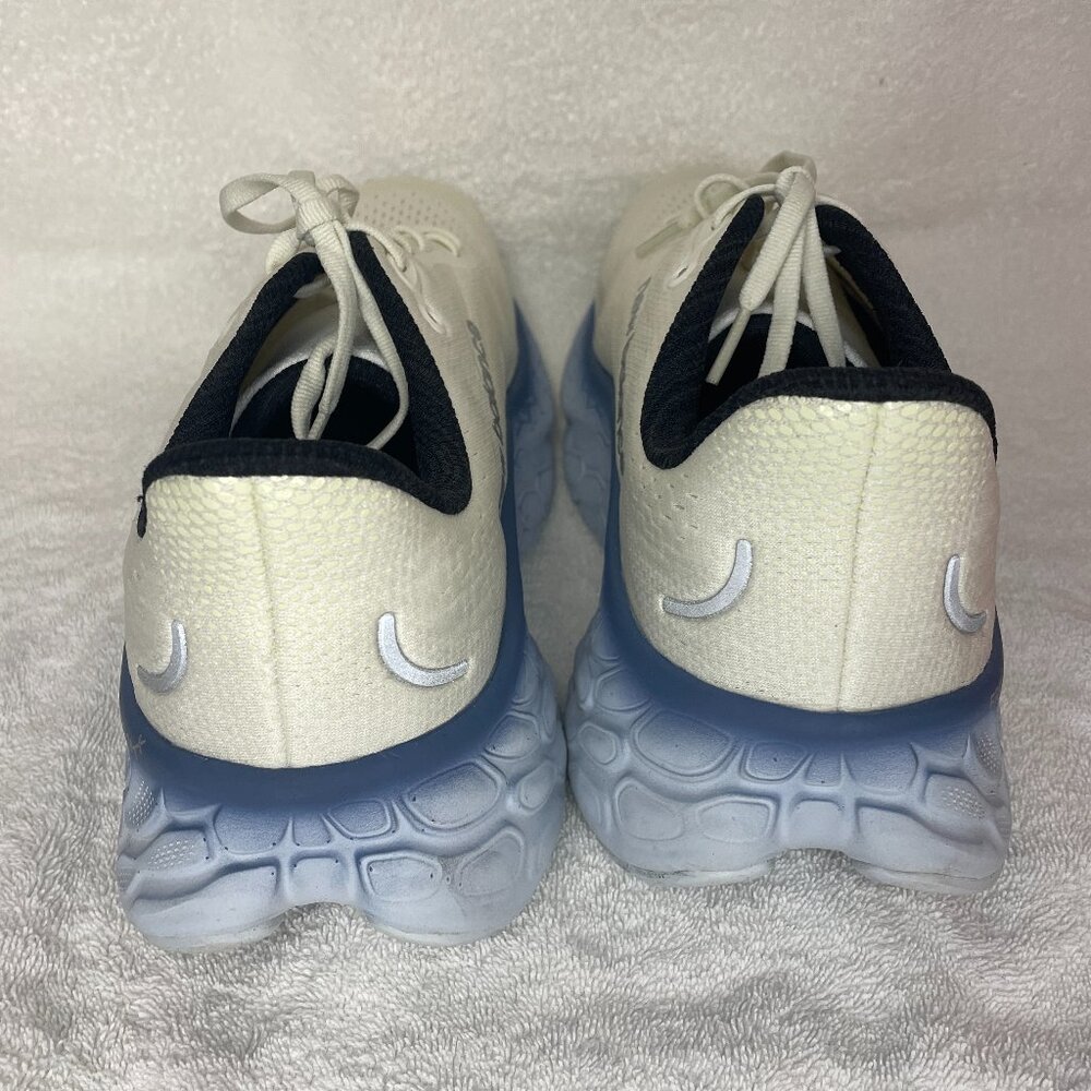 New Balance Fresh Foam x More v4 Sea Salt Ice Blue Men's Lace Up Sneakers - Picture 8 of 10